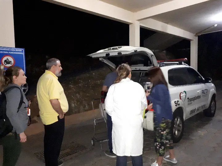 Três pessoas vão receber órgãos