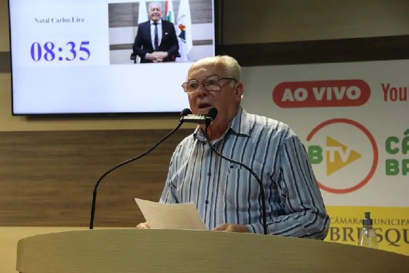 Natal Lira enaltece estrutura e servidores do Horto Florestal de Brusque
