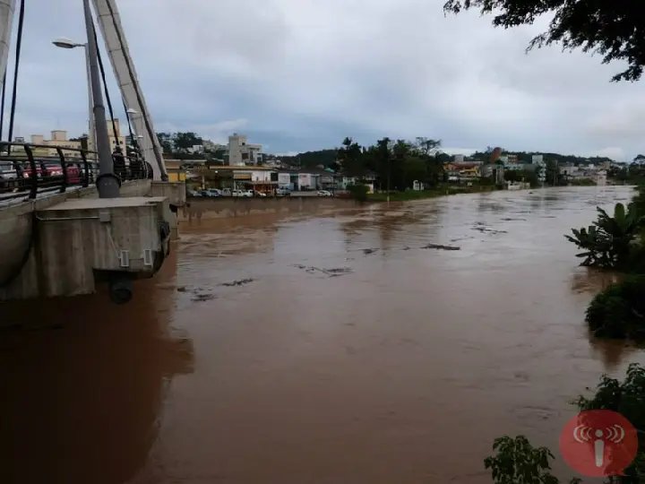 Rio já está em 6,11m na manhã desta segunda