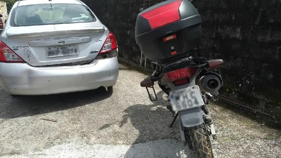 Motociclista se fere em acidente no Azambuja
