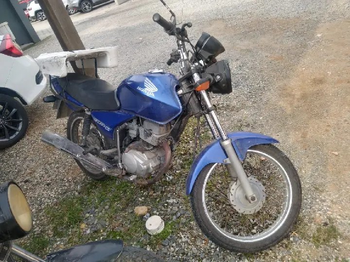 Homem sofre acidente de moto na SC 486