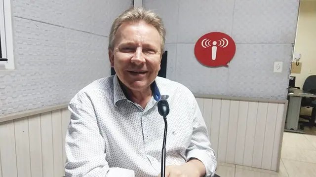 Presidente Estadual do MDB em visita a Brusque