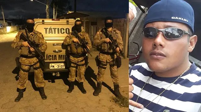 Na troca de tiros com a PM traficante &eacute; morto 