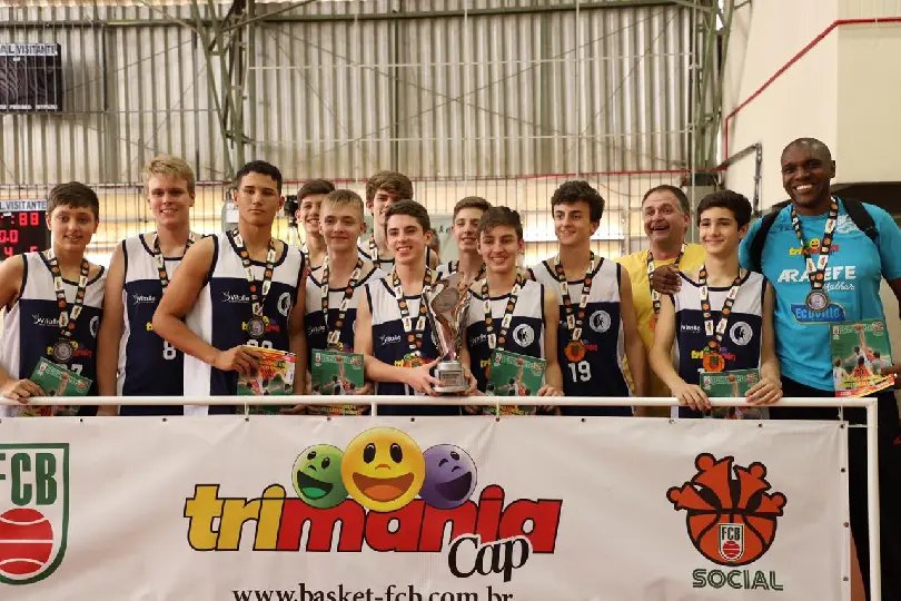 Brusque Basquete/FME termina em terceiro no Campeonato Estadual Sub-15
