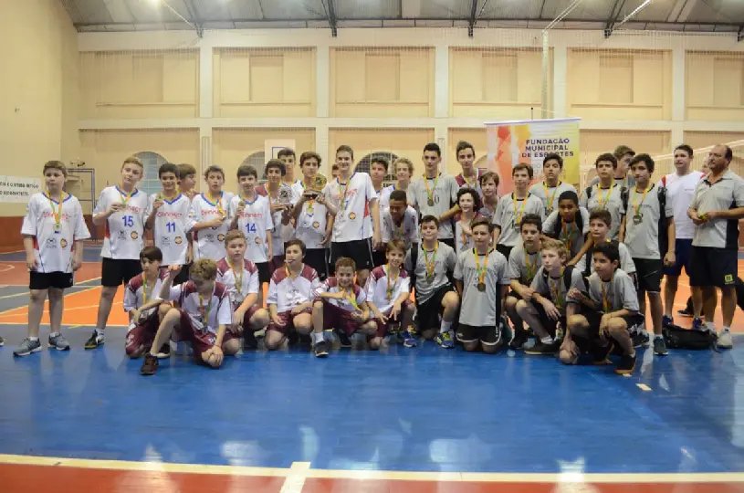 Voleibol mirim tem seu campeão
