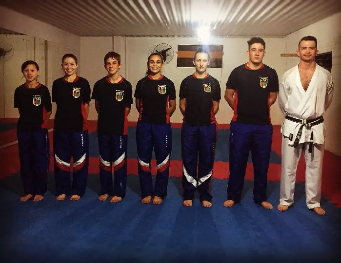 Guabiruba representada no brasileiro de karatê