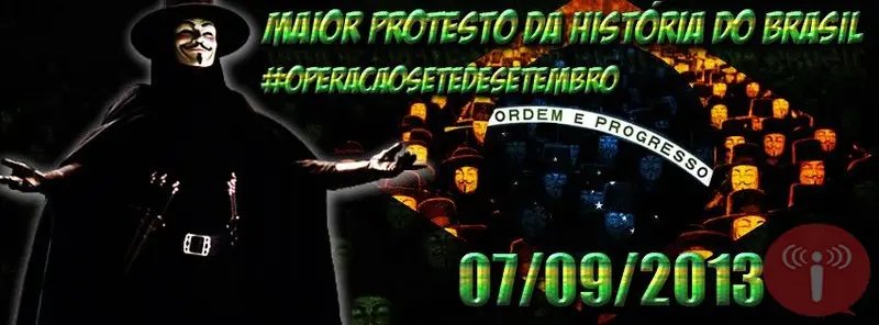 Internautas planejam protestos em 149 cidades
