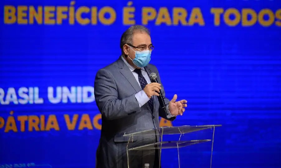 Queiroga diz que minist&eacute;rio estuda campanha de testagem contra covid