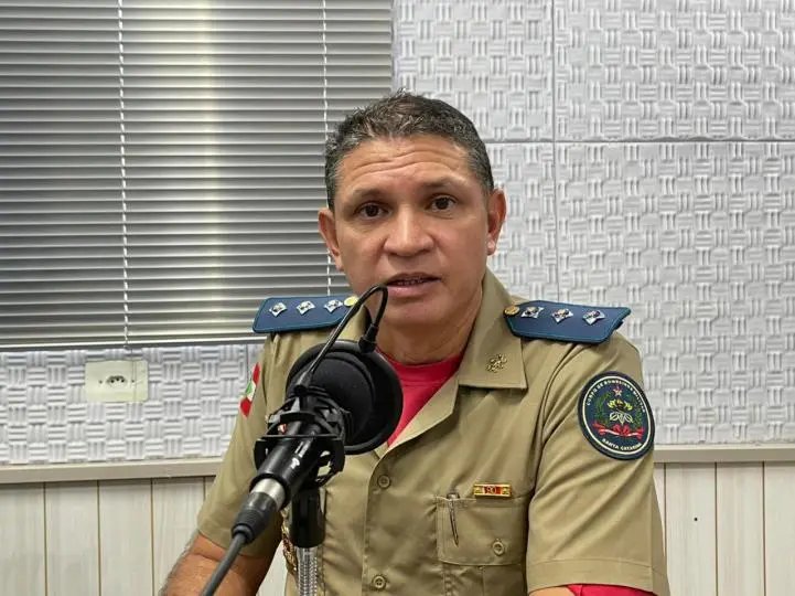 Capit&atilde;o Jacson se despede do comando dos bombeiros de Brusque 