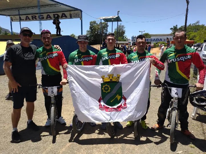 Brusque &eacute; ouro no BMX nos Jogos Abertos de Santa Catarina