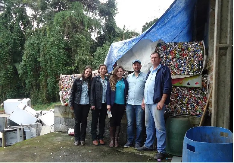 Fundema visita projeto sustentável de Pomerode