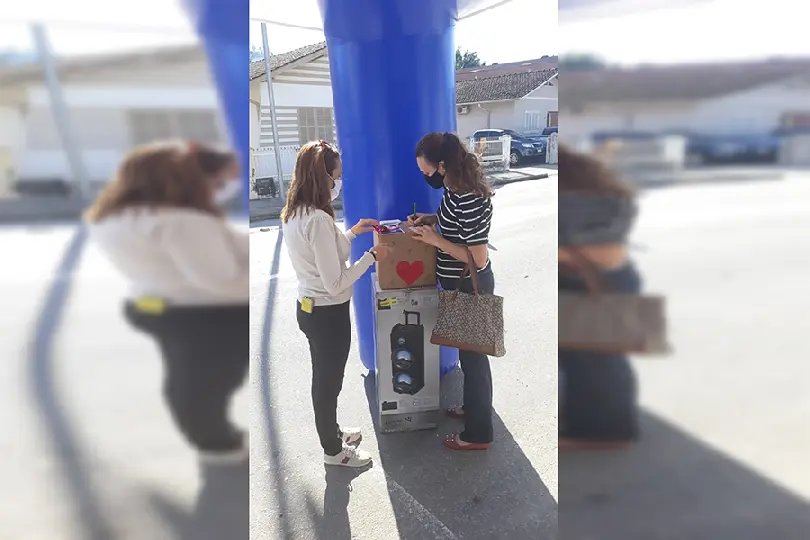 Drive-Thru Dia das M&atilde;es faz sucesso em GBA