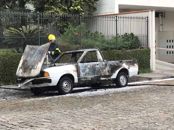 Pampa pega fogo no Centro 