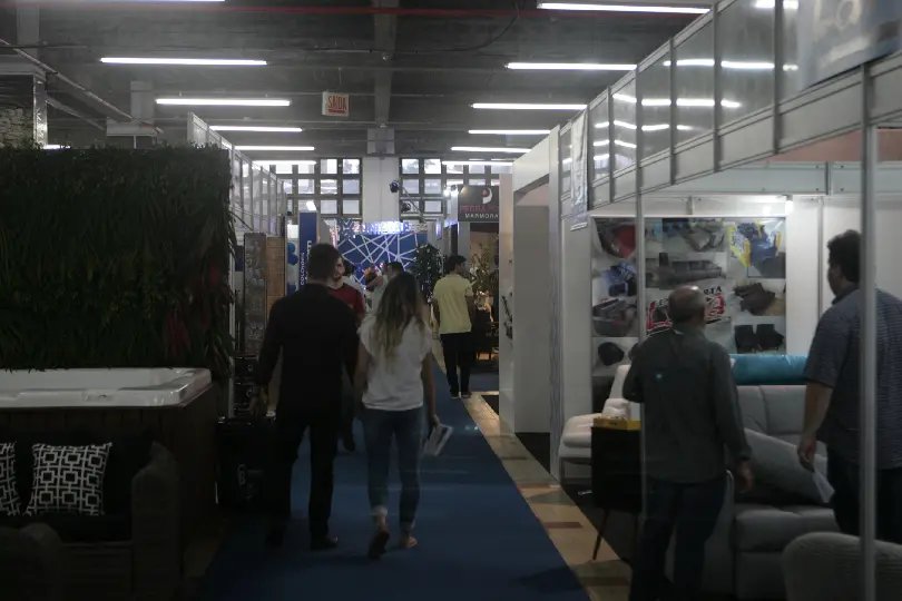 Instantes finais da maior feira tecnológica da construção civil