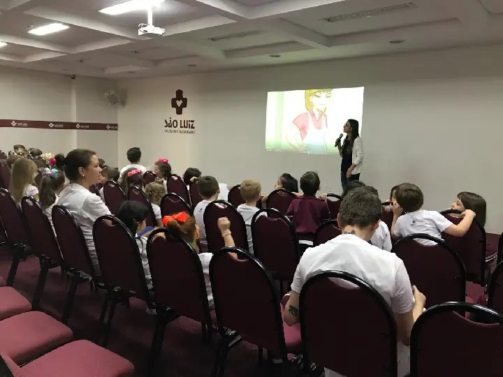 Samae promove palestra para estudantes do Col&eacute;gio S&atilde;o Luiz