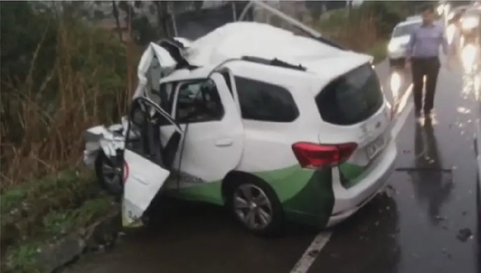Acidente no norte catarinense deixa seis mortos