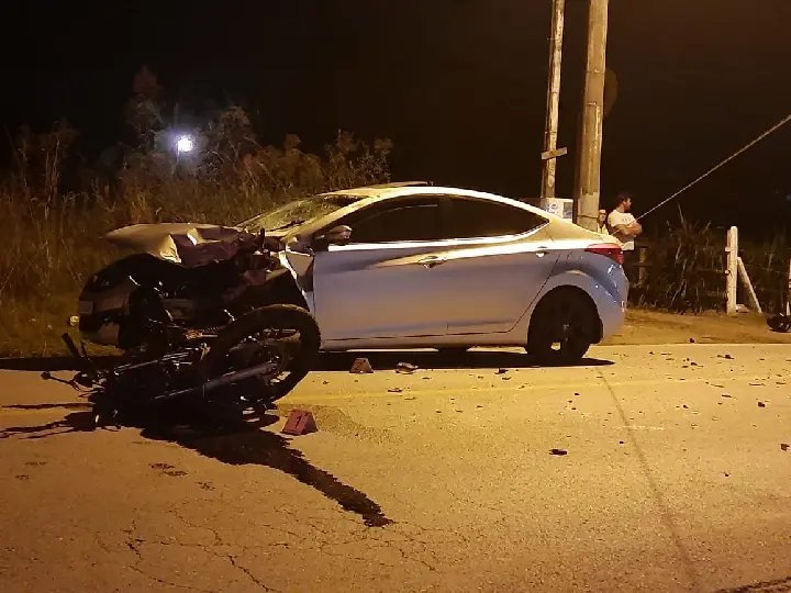 (VIDEO) URGENTE: acidente mata homem no Rio Branco, em Brusque 