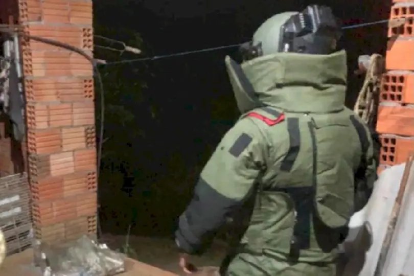 PM encontra mais de 200 dinamites em Treze de Maio
