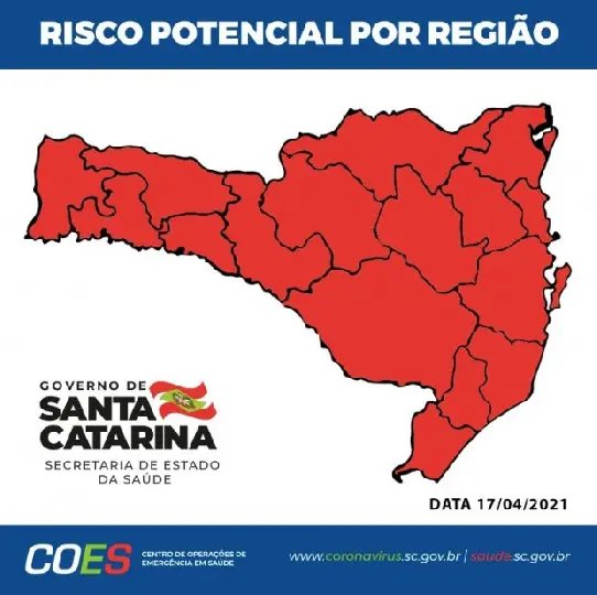 Santa Catarina volta a ter todas regi&otilde;es no Grav&iacute;ssimo 