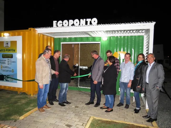 Botuver&aacute; inaugura primeiro Ecoponto