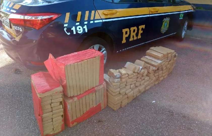 178 kg de maconha apreendidos na BR-101