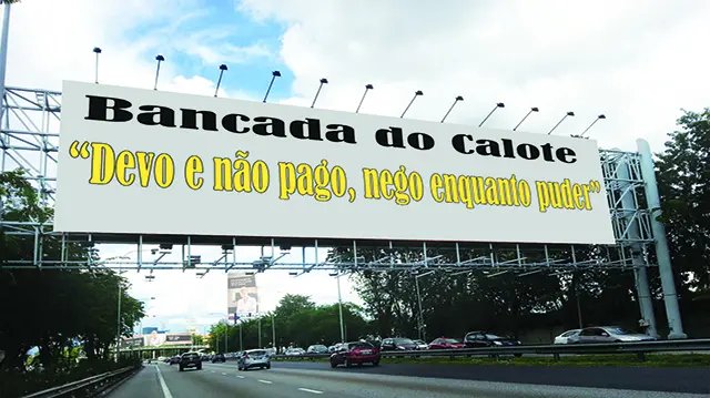 Três catarinenses na lista da “Bancada do calote”