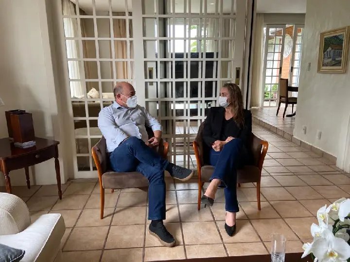 Ari Vequi se re&uacute;ne com governadora do Estado, em pauta vias de acesso a Brusque