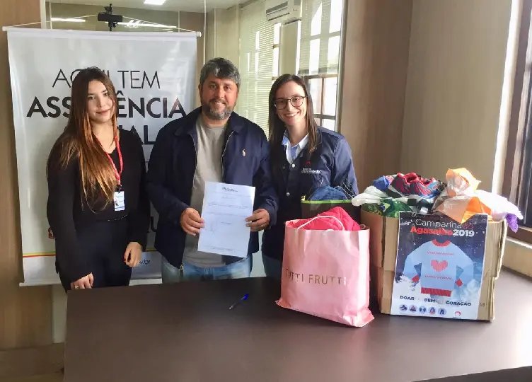 Assist&ecirc;ncia Social recebe roupas que ser&atilde;o doadas a usu&aacute;rios do Cad&Uacute;nico