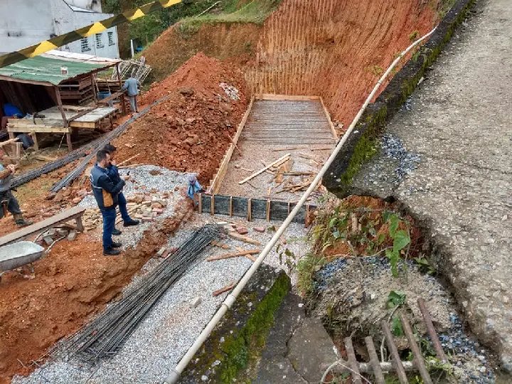 Iniciadas obras de dois muros de conten&ccedil;&atilde;o no bairro Nova Bras&iacute;lia