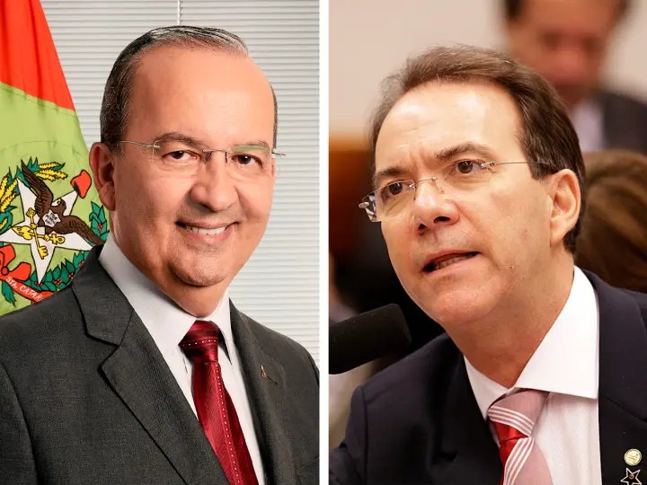 Jorginho Mello e D&eacute;cio Lima far&atilde;o segundo turno em SC