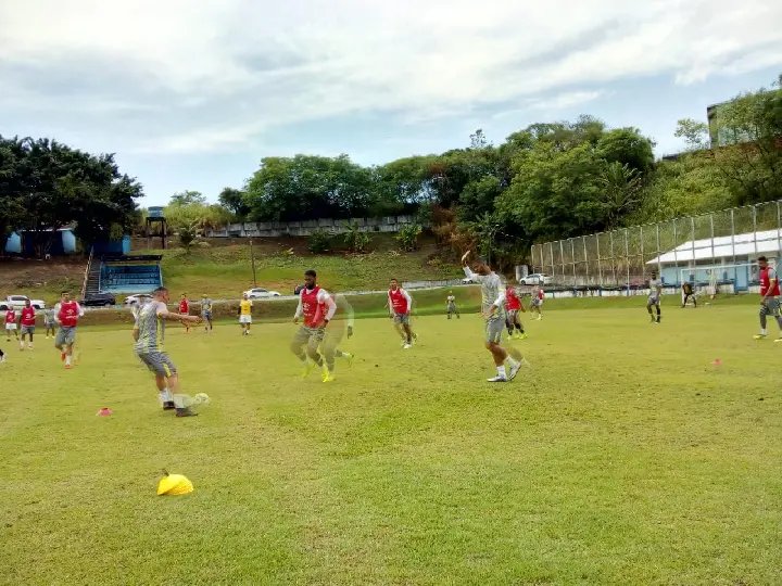 Time do Brusque realizou treino recreativo em Manaus