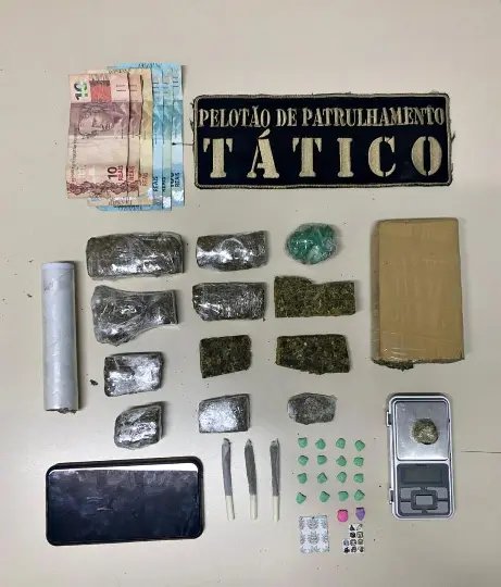 Homem &eacute; preso com maconha e comprimidos de ecstasy  em Guabiruba
