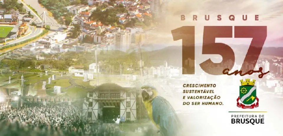 Semana de Brusque terá diversas atrações e eventos