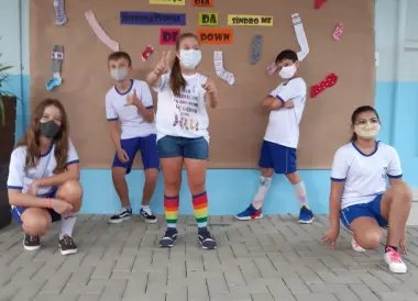 Escola em Guabiruba realiza projeto de conscientiza&ccedil;&atilde;o sobre a S&iacute;ndrome de Down