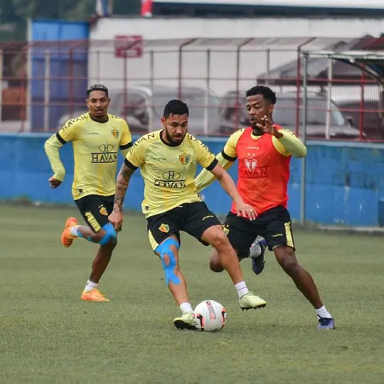 Brusc&atilde;o faz &uacute;ltimo treino antes de encarar o Vasco