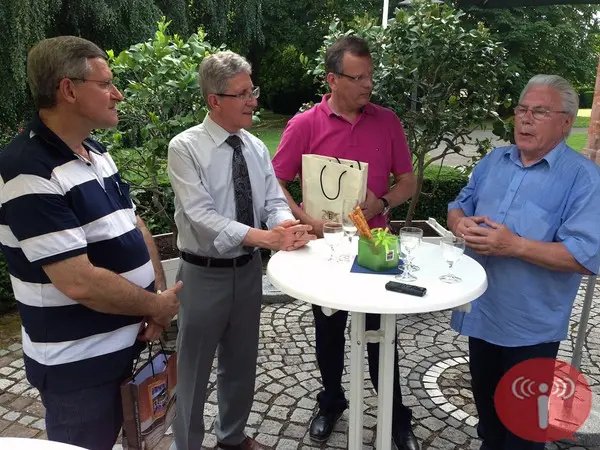 Liderança política de Baden recebe brasileiros