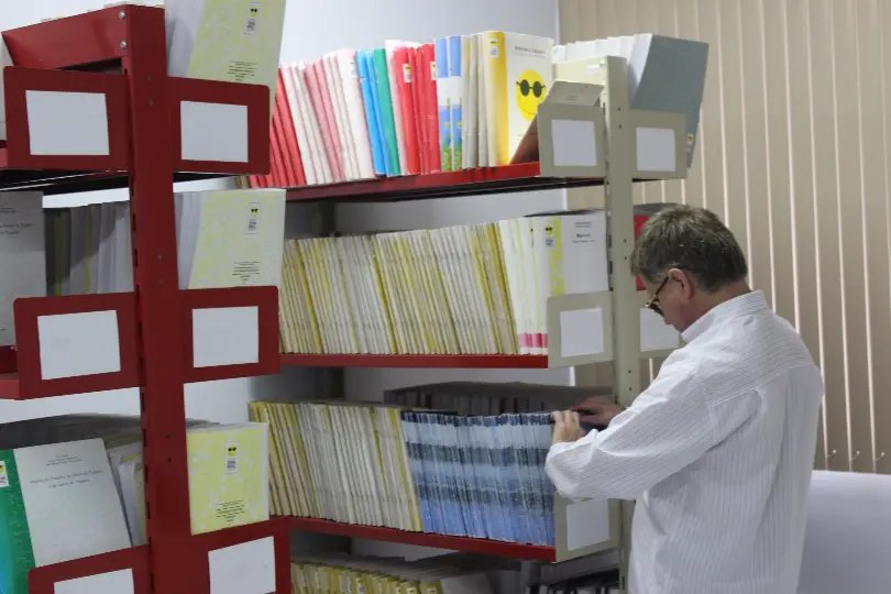 Biblioteca em braile 
