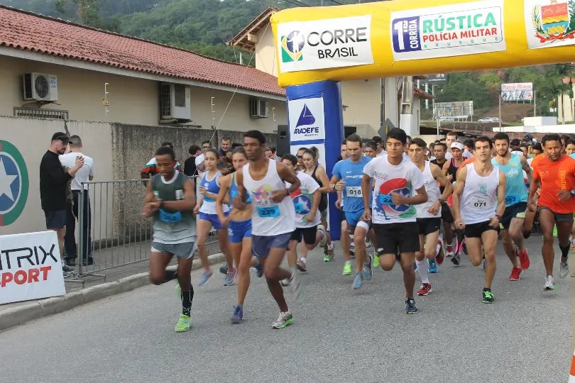 1ª Corrida Rústica da PM tem boa adesão