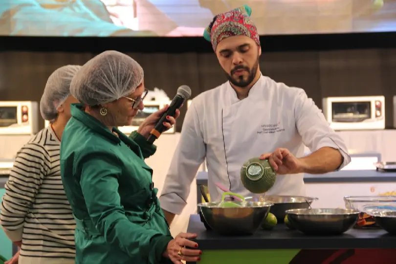 Aula show resgata a receita tradicional da cuca