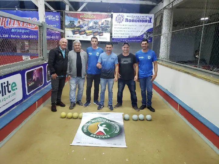 Campeonato Municipal de Bocha Vale Tudo Masculino - Trio tem in&iacute;cio, em Brusque