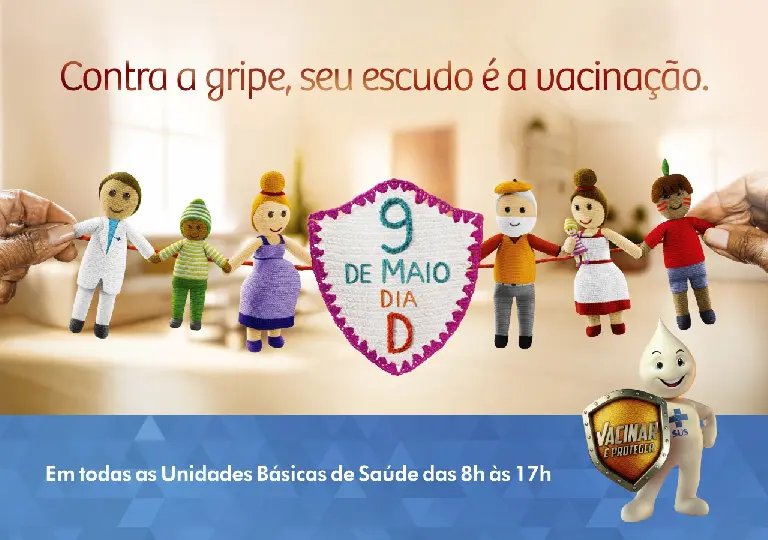 Sábado é Dia D contra a gripe