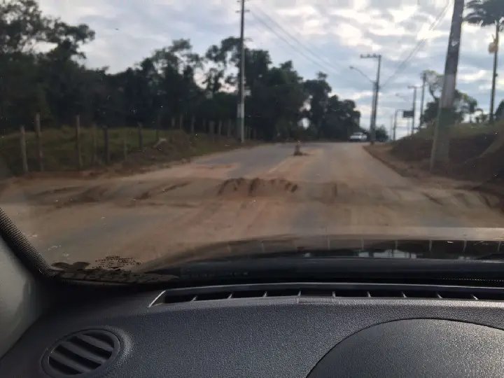 Internauta denuncia lombada irregular no Cedro Alto