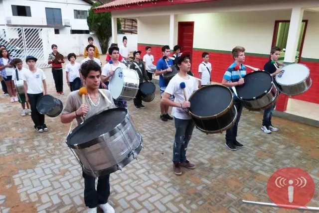 Fanfarra João XXIII no aniversário de Botuverá