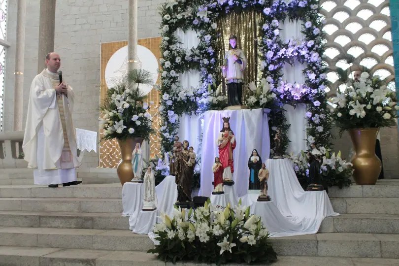  Comunidade brusquense prestigia a festa de S&atilde;o Lu&iacute;s Gonzaga