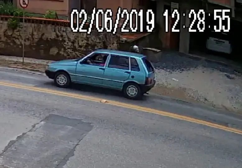 C&acirc;mera de monitoramento registra furto de Fiat no Guarani
