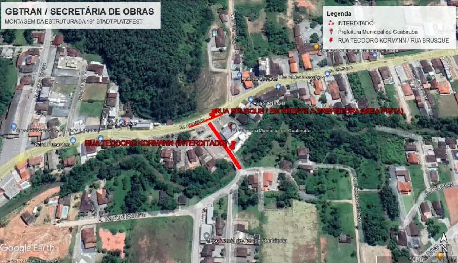 Rua ser&aacute; interditada para realiza&ccedil;&atilde;o da 16&ordf; Stadtplatzfest
