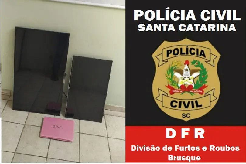 Homem &eacute; preso por recepta&ccedil;&atilde;o de produtos furtados em Brusque