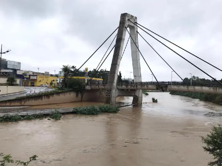 Nível do rio atingiu 5,12 metros 