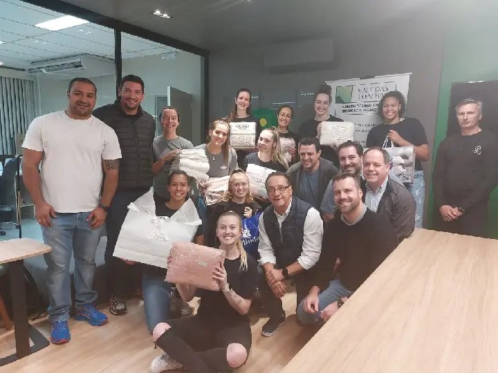 Vale das Toalhas renova patroc&iacute;nio do Moda Brusque V&ocirc;lei