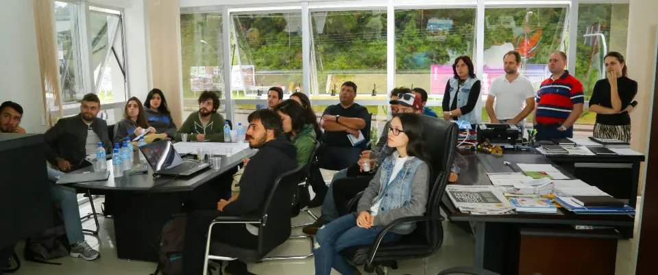 Guabiruba recebe visita técnica de estudantes da UFSC